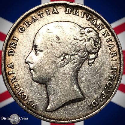 Great Britain 1851 British One Shilling GB0218