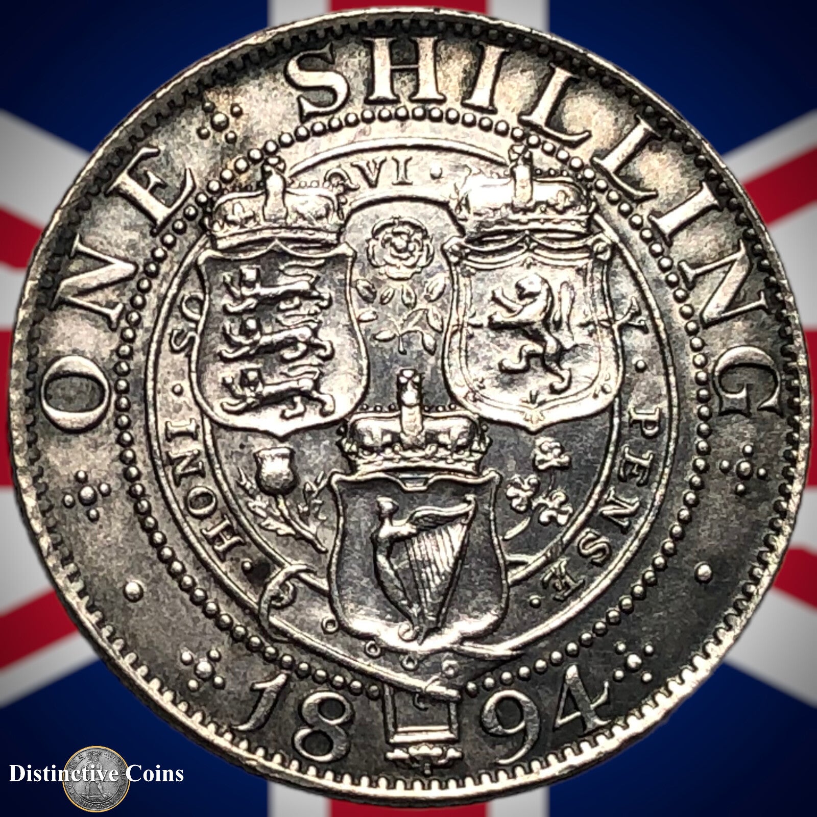 Great Britain 1894 British One Shilling GB0630