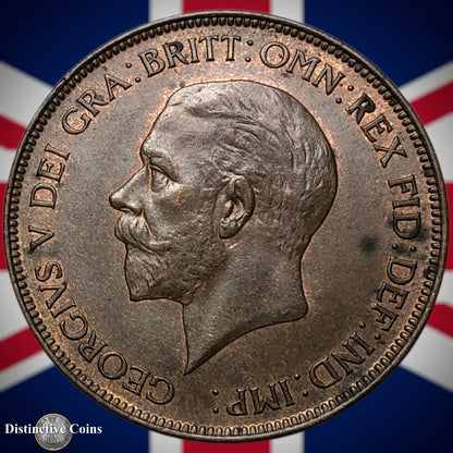 Great Britain 1929 Penny 1d GB7098
