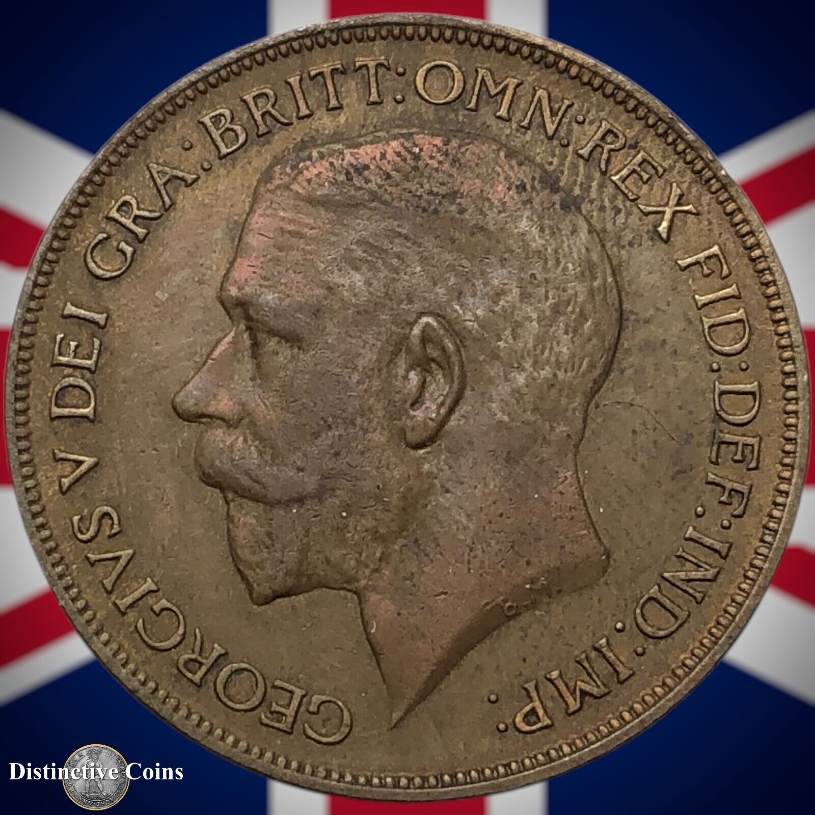 Great Britain 1922 Penny 1d GB6995