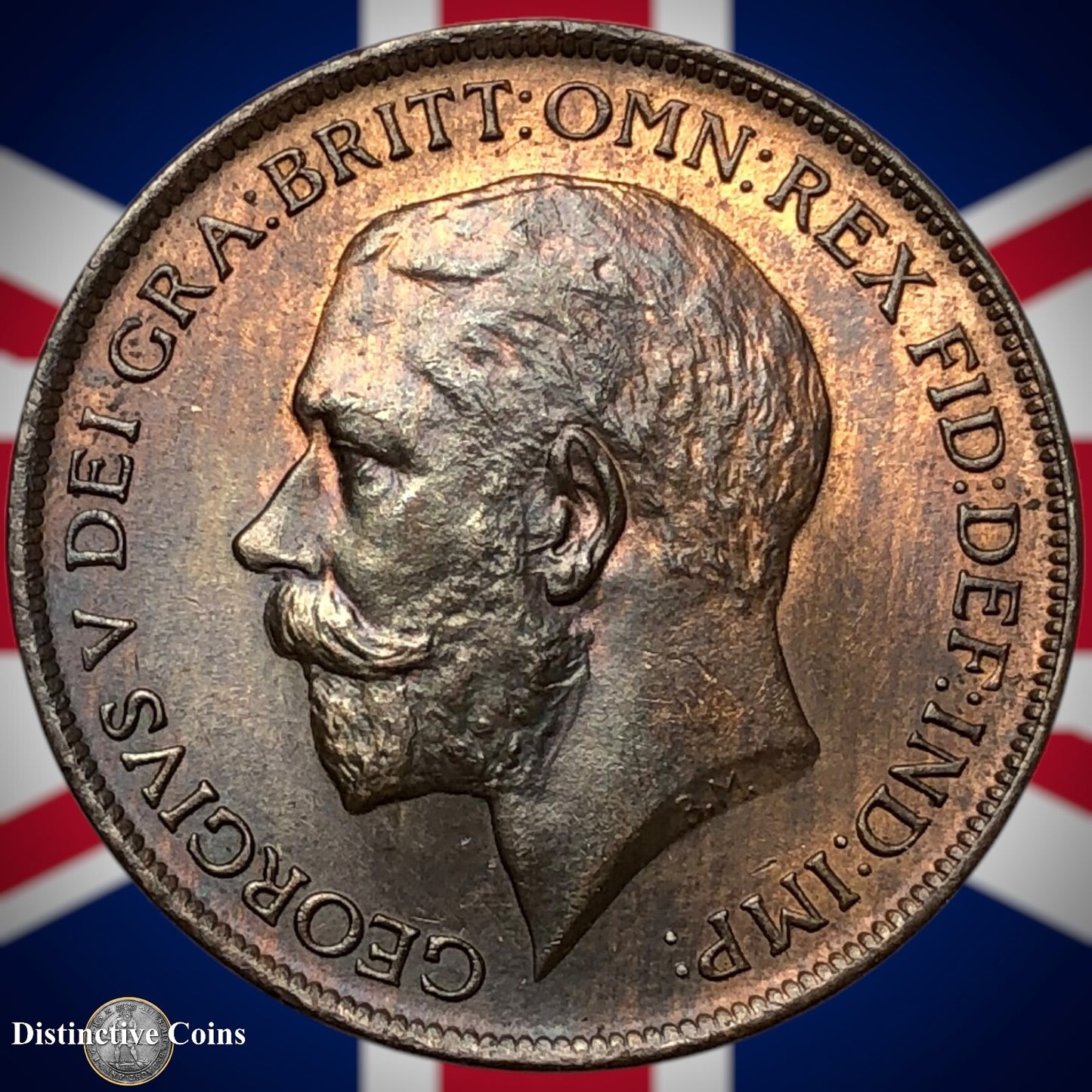 Great Britain 1911 Penny 1d GB6750