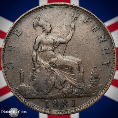 Great Britain 1881 H Penny 1d GB6424