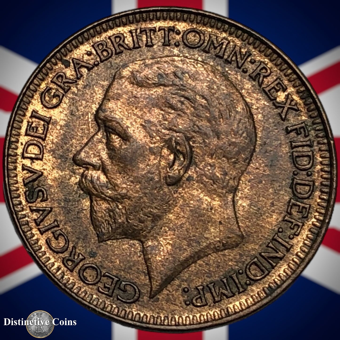 Great Britain 1926 Farthing 1/4d GB4846