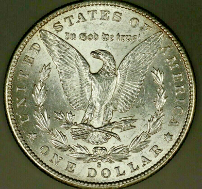 Morgan Dollar 1890-S   A1255