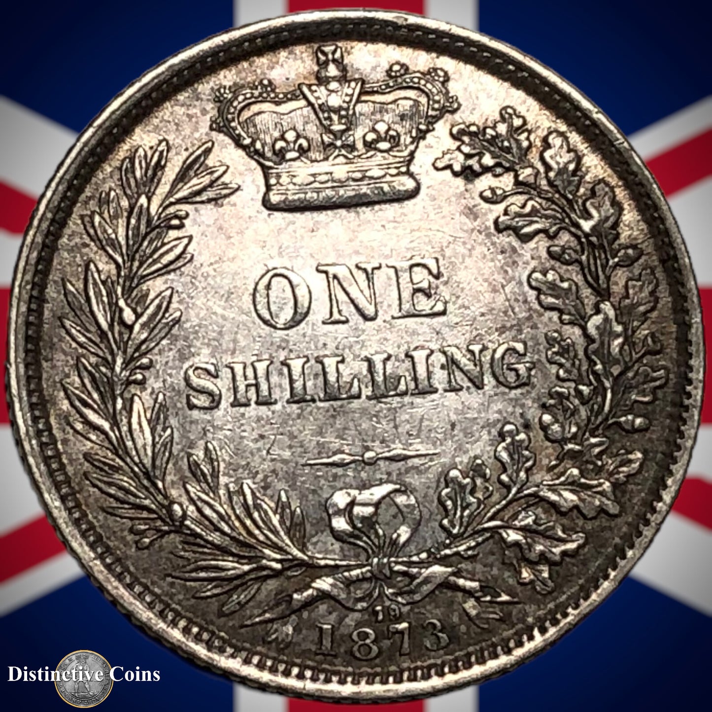 Great Britain 1873 British One Shilling GB0342