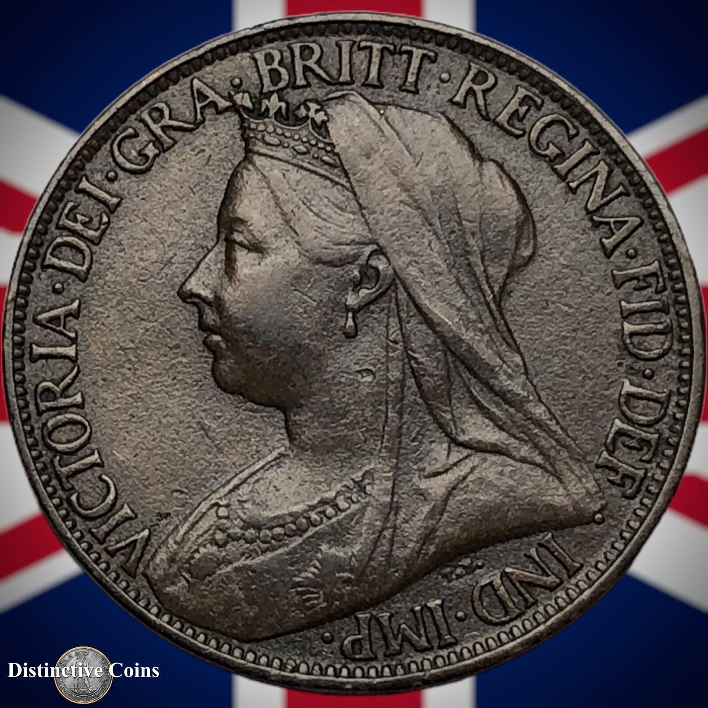 Great Britain 1899 Farthing 1/4d GB4464