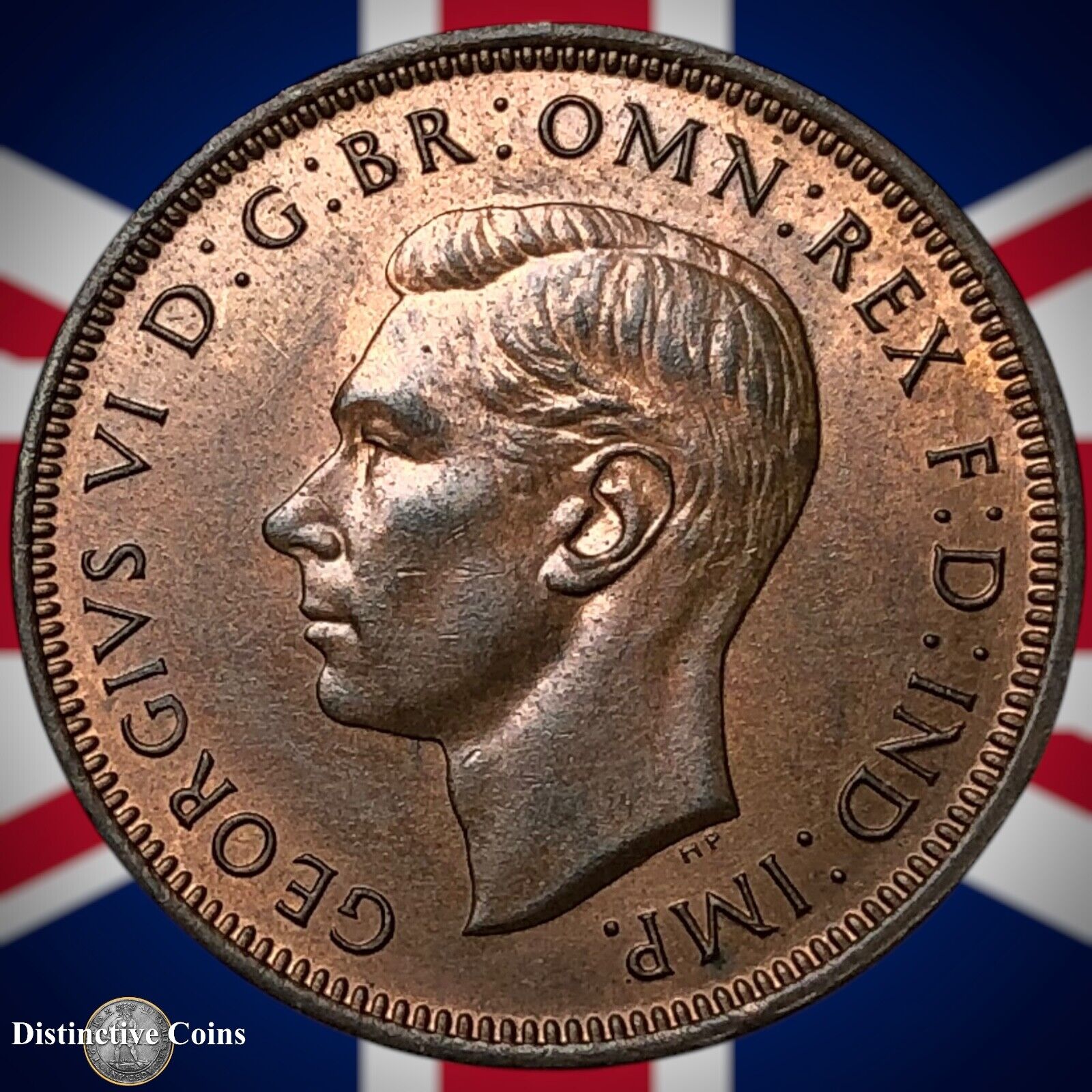 Great Britain 1945 Half Penny 1/2d GB6040