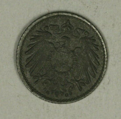 Germany 5 Pfennig 1915-G  UNC  A2421