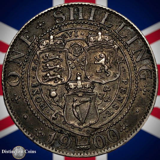Great Britain 1900 British One Shilling GB0726