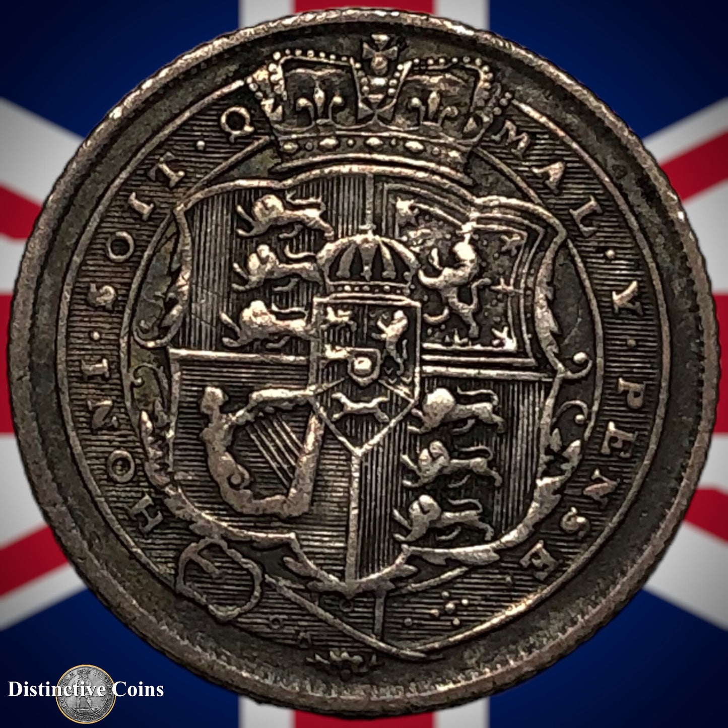 Great Britain 1817 Six Pence GB2536