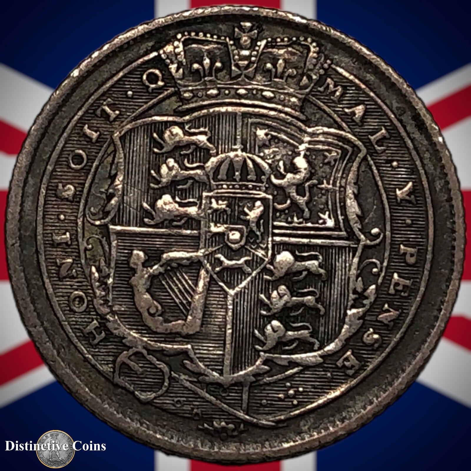 Great Britain 1817 Six Pence GB2536