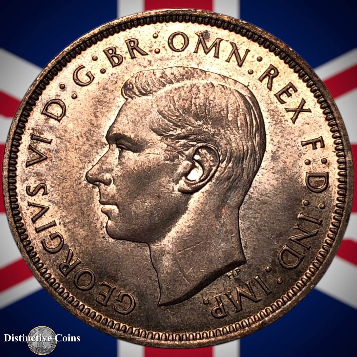 Great Britain 1938 Penny 1d GB7216