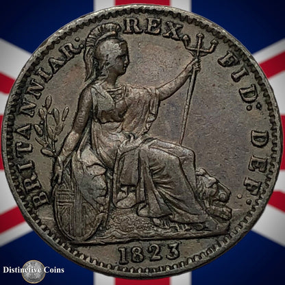 Great Britain 1823 Farthing 1/4d GB3271