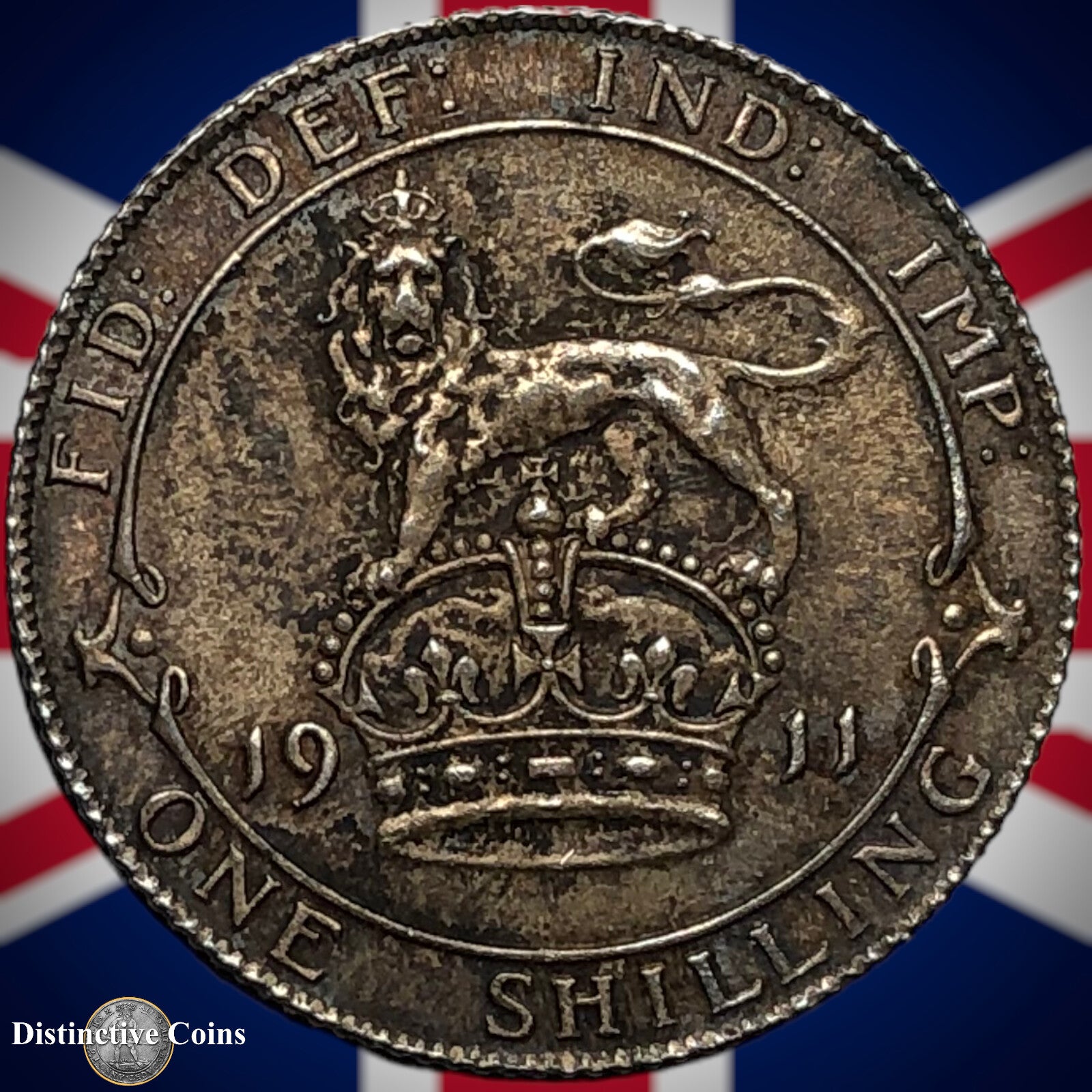 Great Britain 1911 One Shilling GB0911