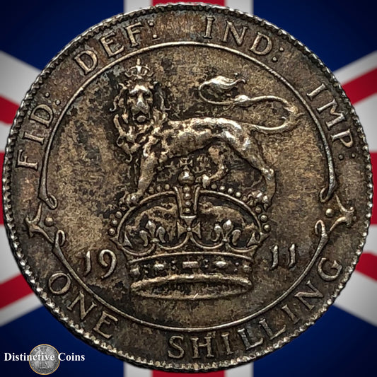 Great Britain 1911 One Shilling GB0911