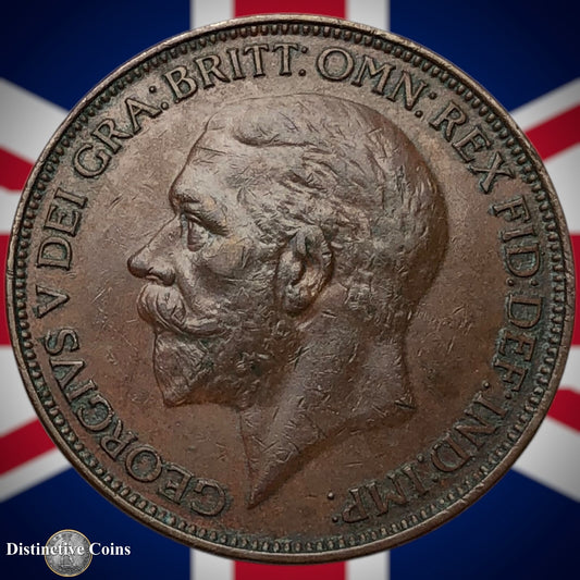 Great Britain 1927 Penny 1d GB7054