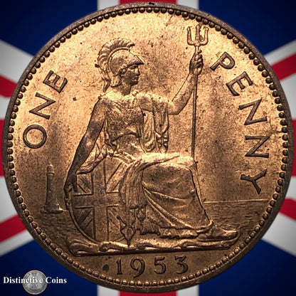 Great Britain 1953 Penny 1d GB7352