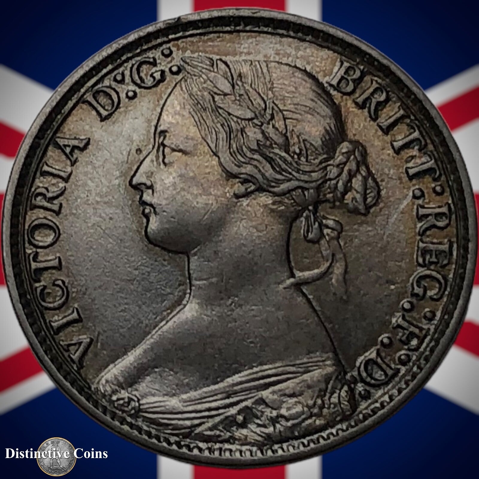 Great Britain 1873 Farthing 1/4d GB3694