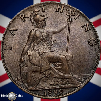 Great Britain 1899 Farthing 1/4d GB4468