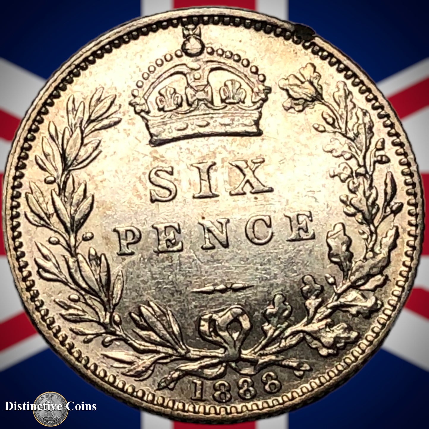 Great Britain 1888 Six Pence GB2717