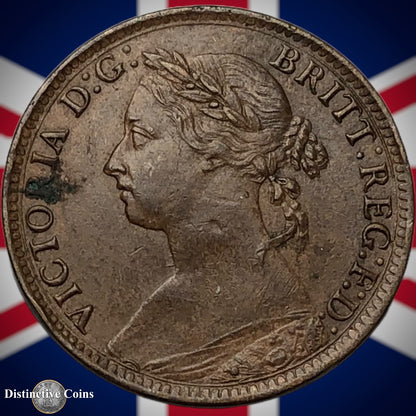 Great Britain 1884 Farthing 1/4d GB4110