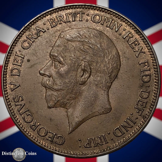 Great Britain 1928 Penny 1d GB7079