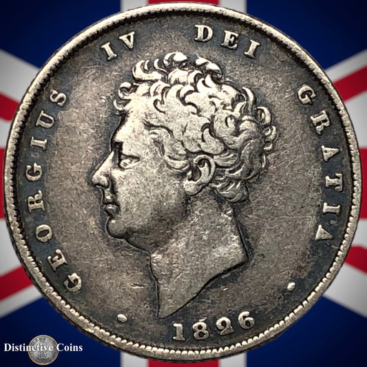 Great Britain 1826 British One Shilling GB0085