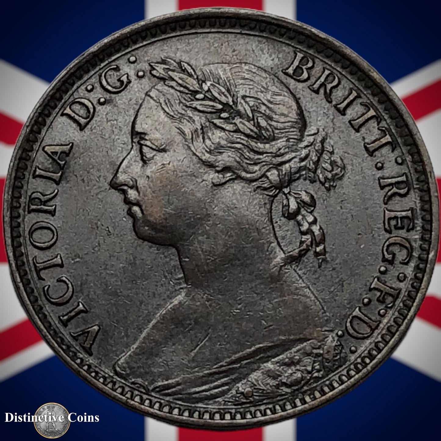 Great Britain 1881 H Farthing 1/4d GB3926