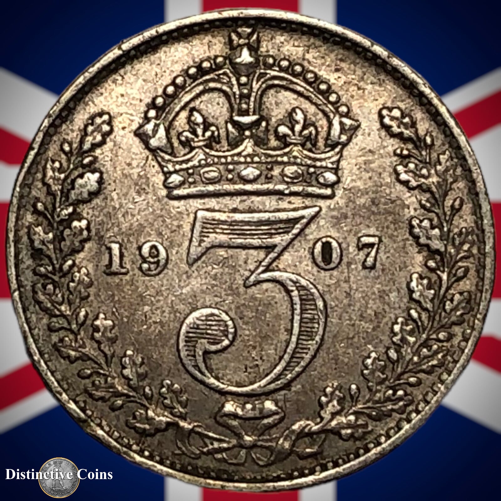 Great Britain 1907 Three Pence GB2111