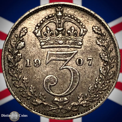 Great Britain 1907 Three Pence GB2111