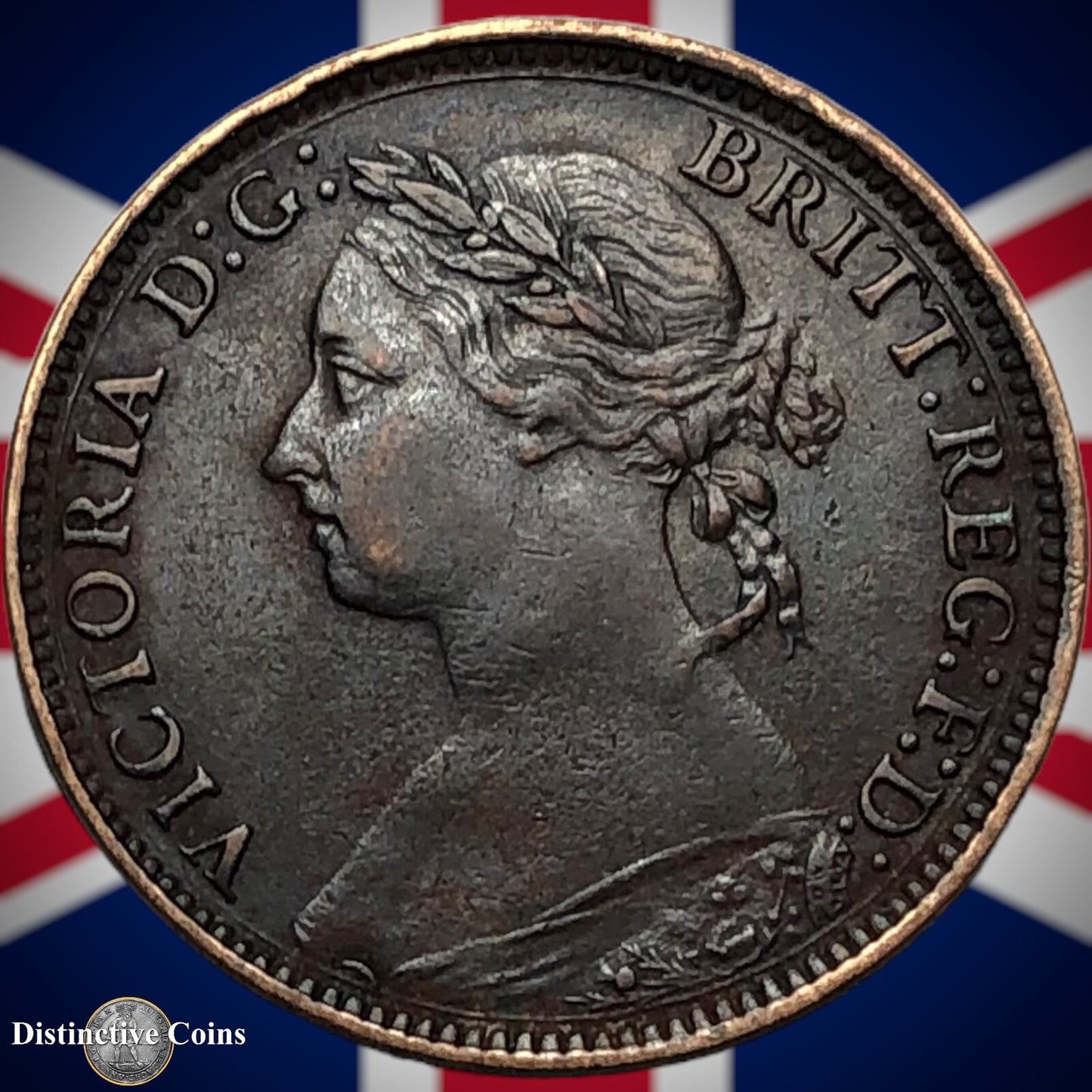 Great Britain 1881 H Farthing 1/4d GB3952