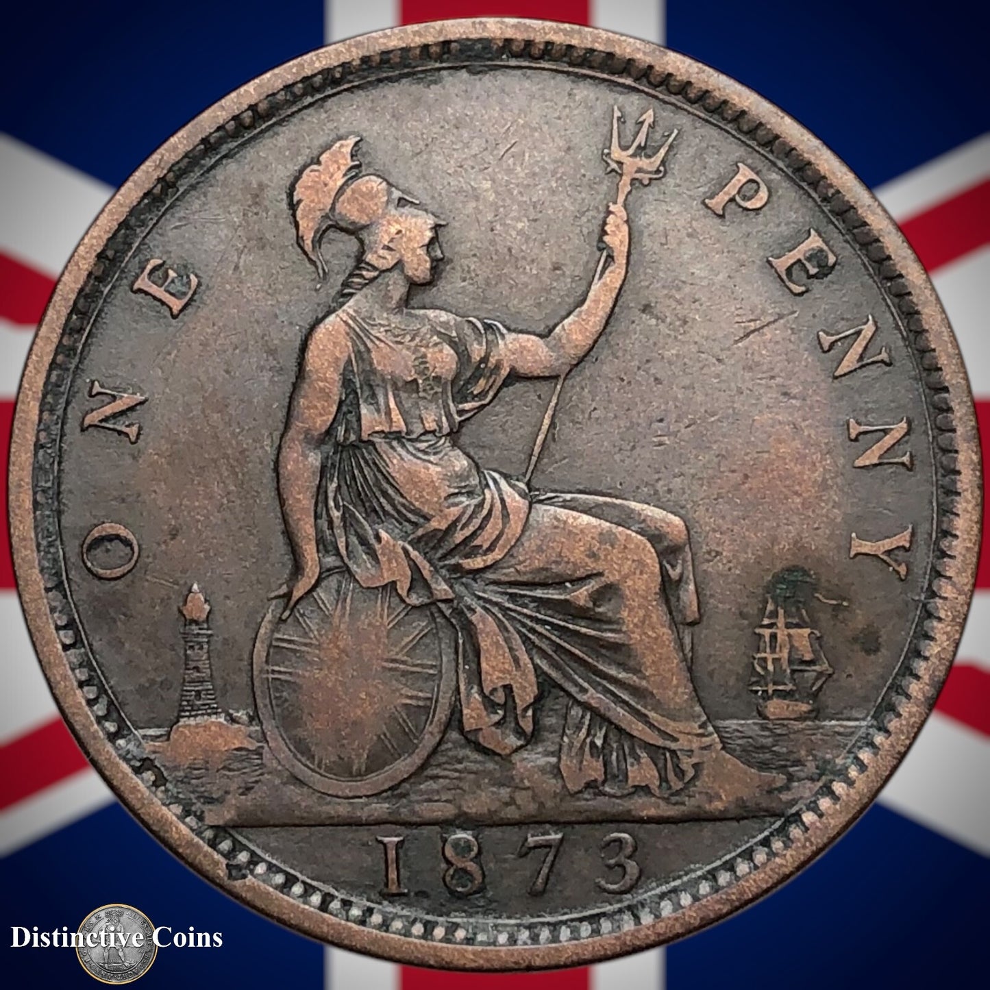 Great Britain 1873 Penny 1d GB6336