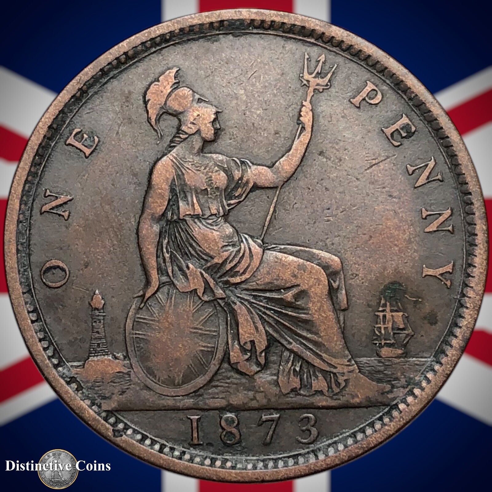 Great Britain 1873 Penny 1d GB6336