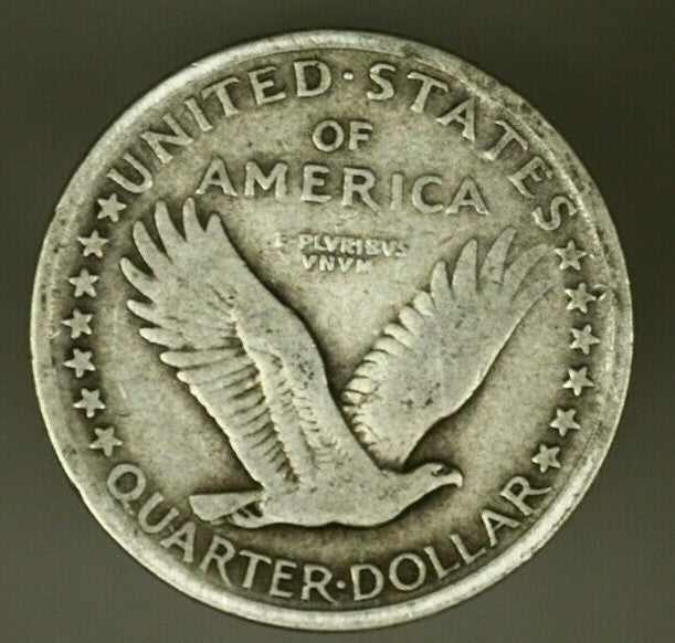 Standing Liberty Quarter Dollar 1917-P Type 1   A1616