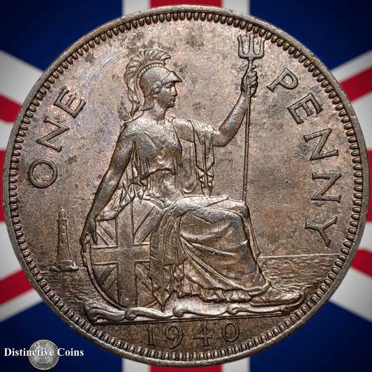 Great Britain 1940 Penny 1d GB7228