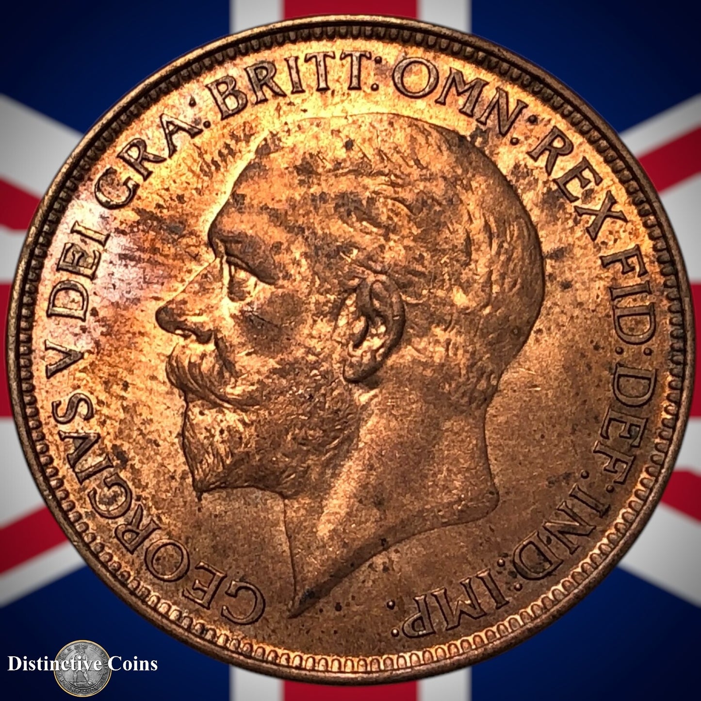 Great Britain 1927 Penny 1d GB7046