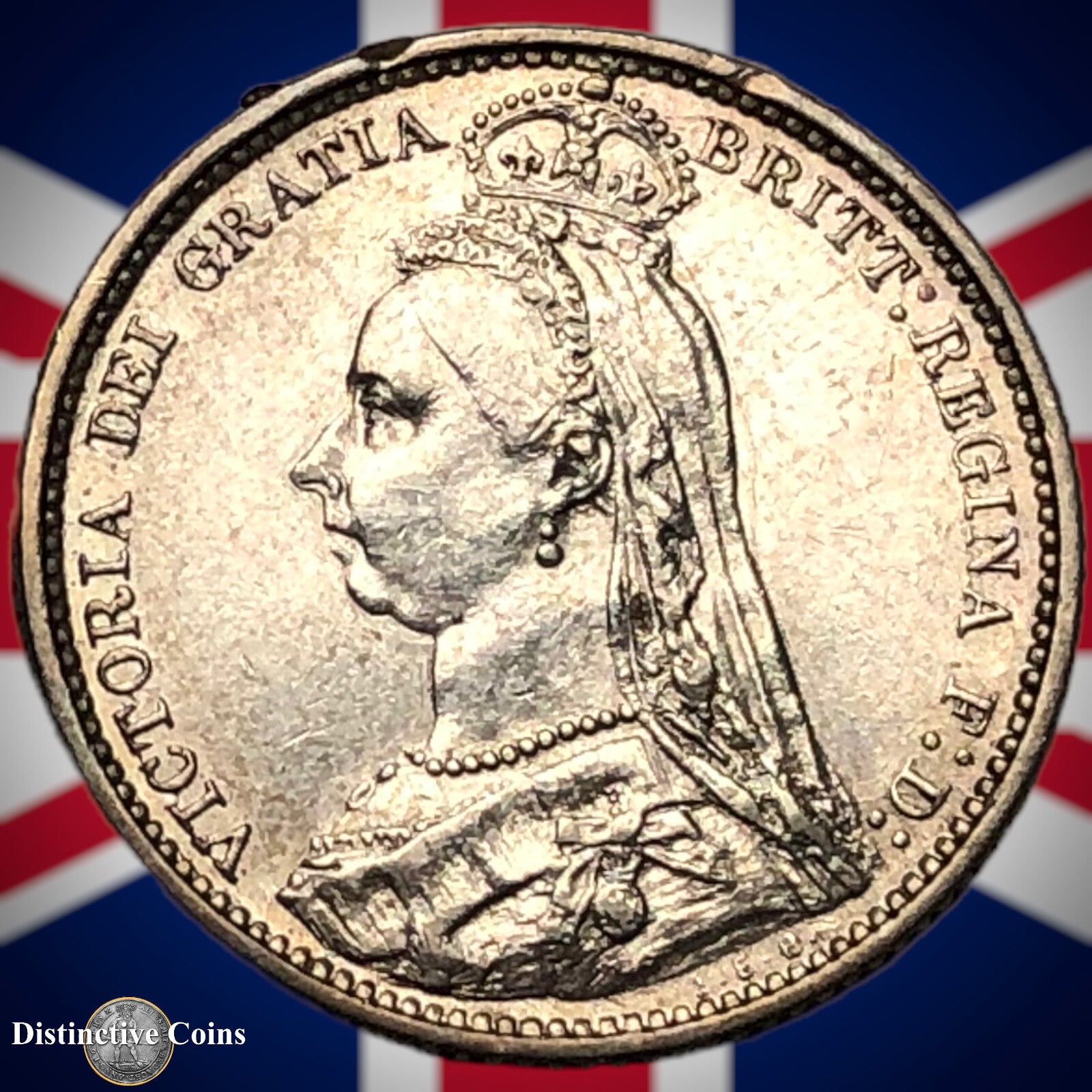 Great Britain 1888 Six Pence GB2717