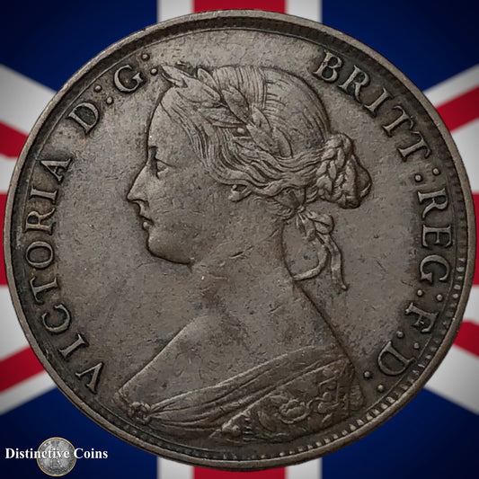 Great Britain 1861 Half Penny 1/2d GB5356