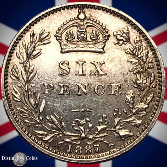 Great Britain 1887 Six Pence GB2685