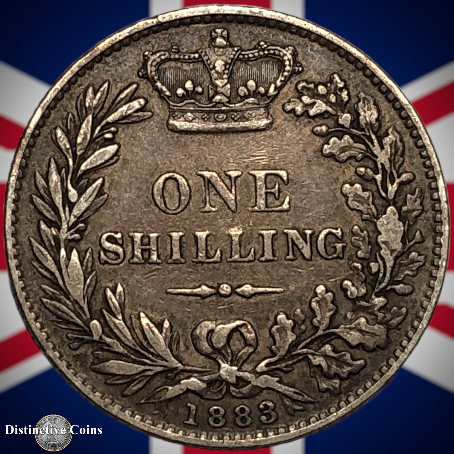 Great Britain 1883 British One Shilling GB0429