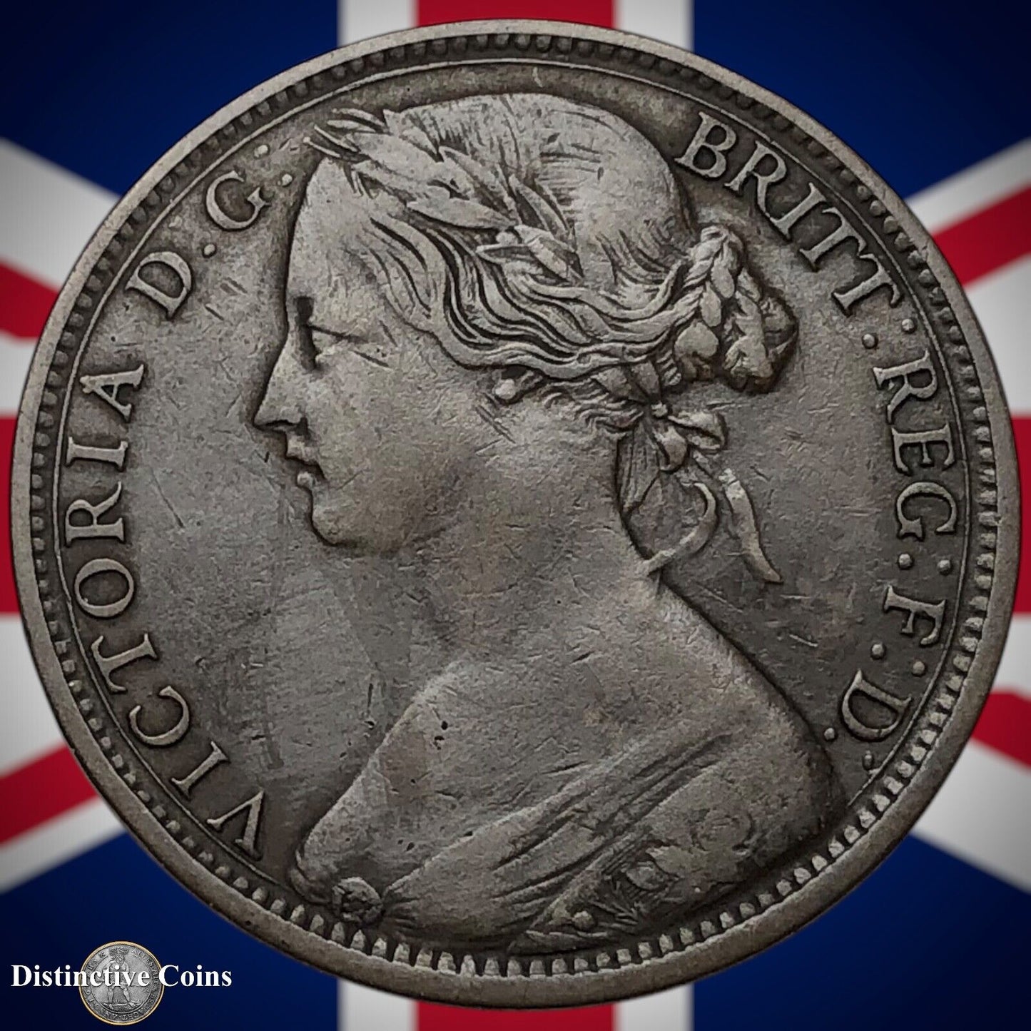 Great Britain 1862 Penny 1d GB6198