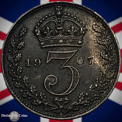 Great Britain 1907 Three Pence GB2114
