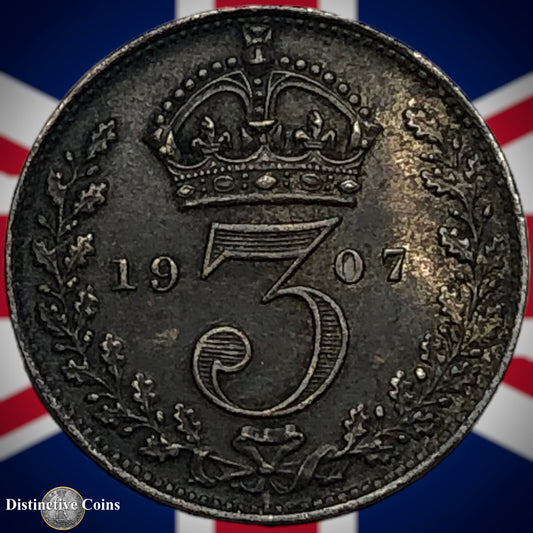 Great Britain 1907 Three Pence GB2114