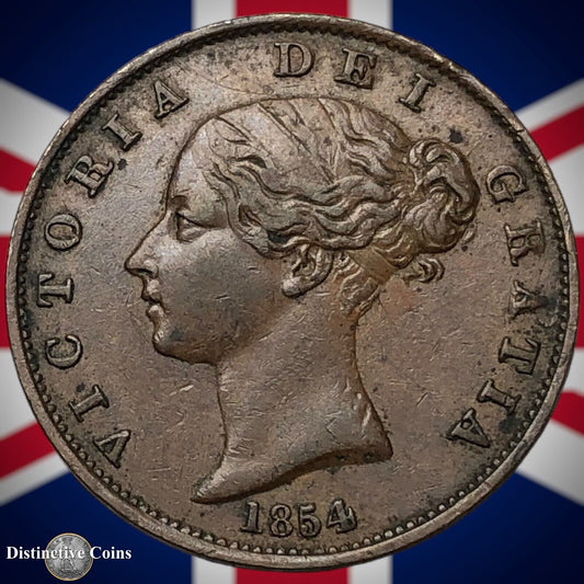 Great Britain 1854 Half Penny 1/2d GB5286