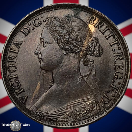 Great Britain 1875 Farthing 1/4d GB3732