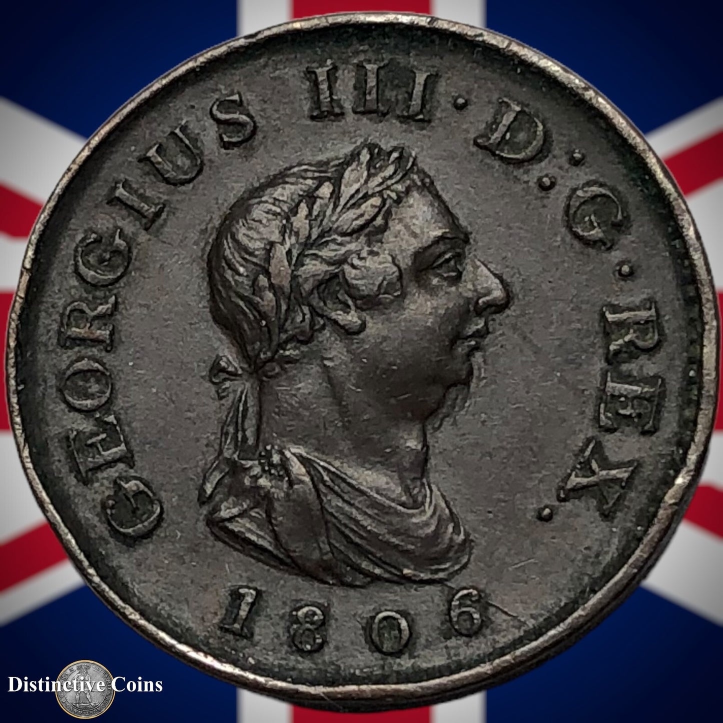 Great Britain 1806 Farthing 1/4d GB3219