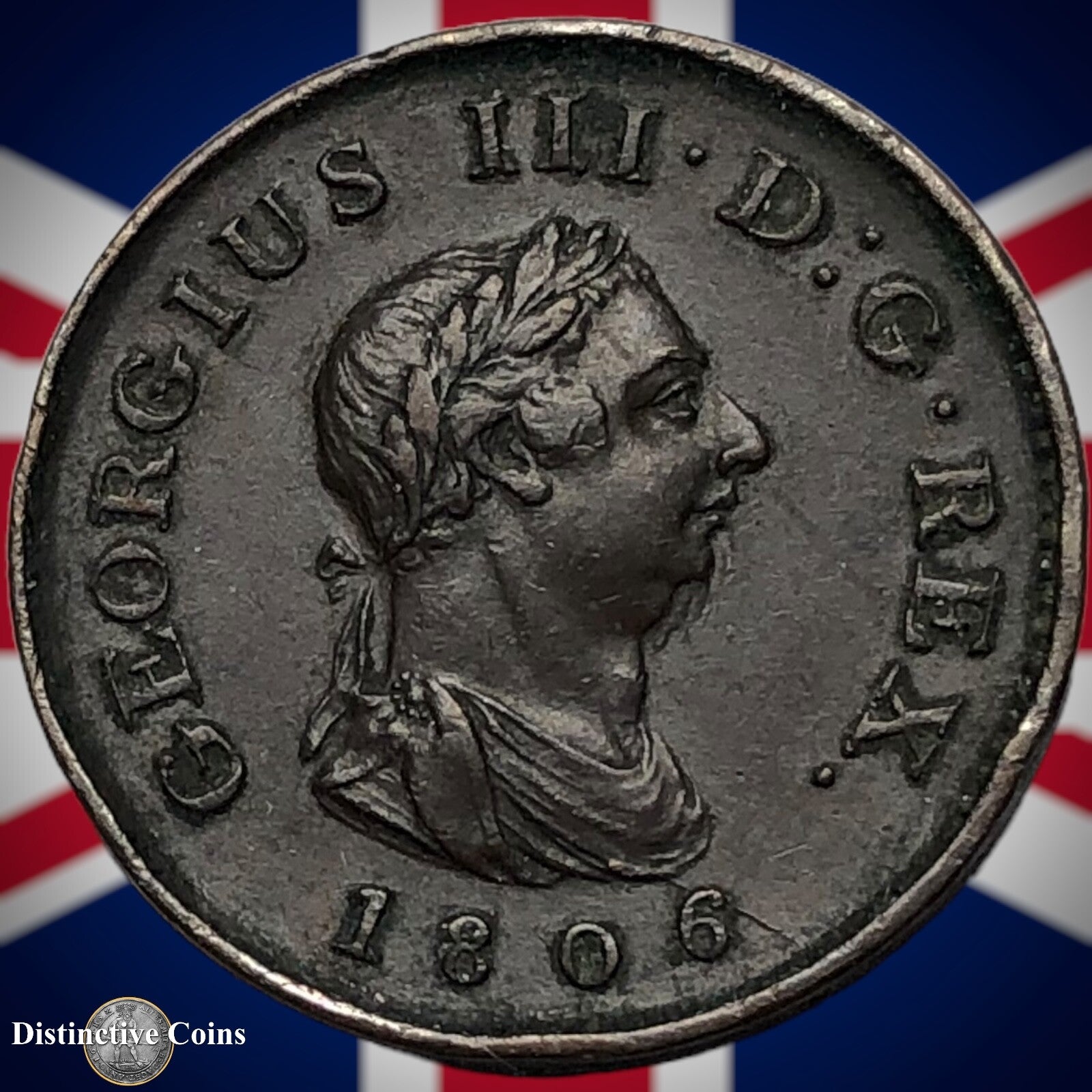 Great Britain 1806 Farthing 1/4d GB3219