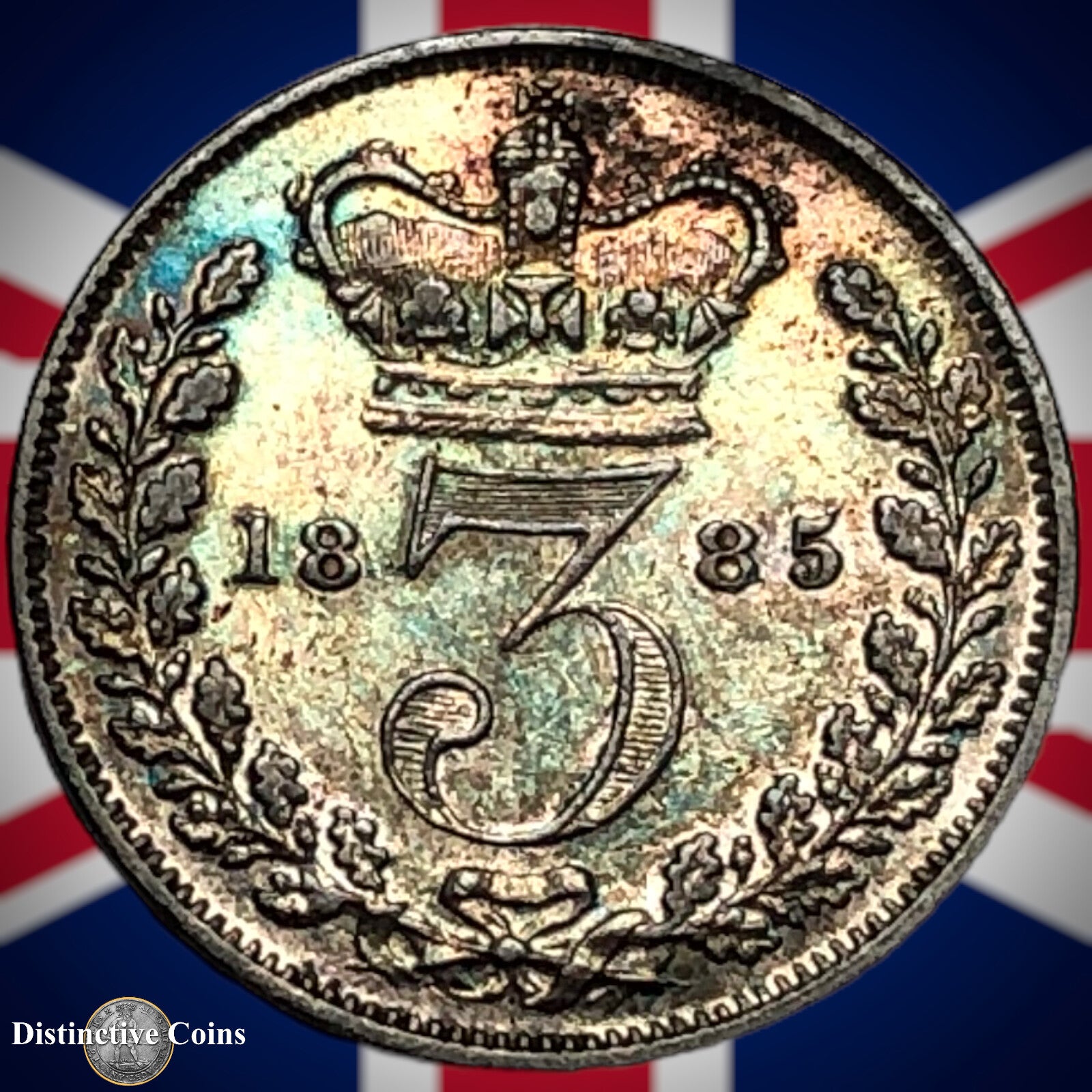 Great Britain 1885 Three Pence GB1942