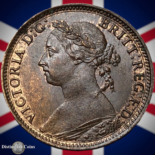 Great Britain 1886 Farthing 1/4d GB4238