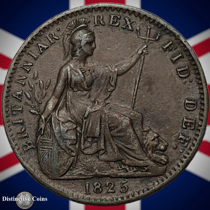 Great Britain 1825 Farthing 1/4d GB3292